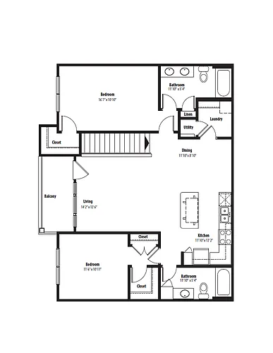 Floor plan B4