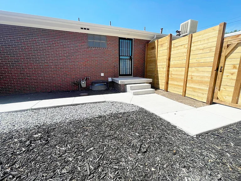 Private yard