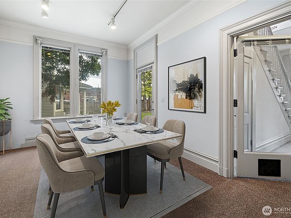 Virtually Staged Dining Room>