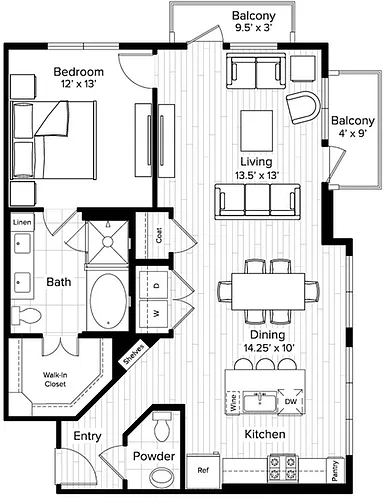Floor plan A9