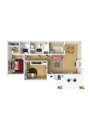 Floor plan Redwood