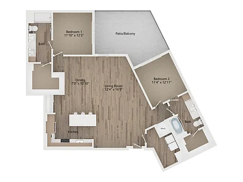 Floor plan B9