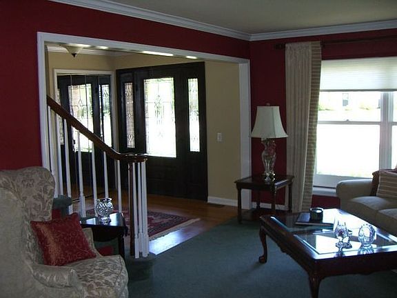 Updated Entry and Living Room