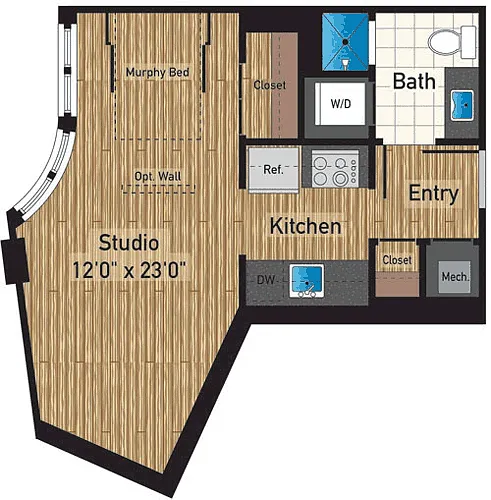 Floor plan 412