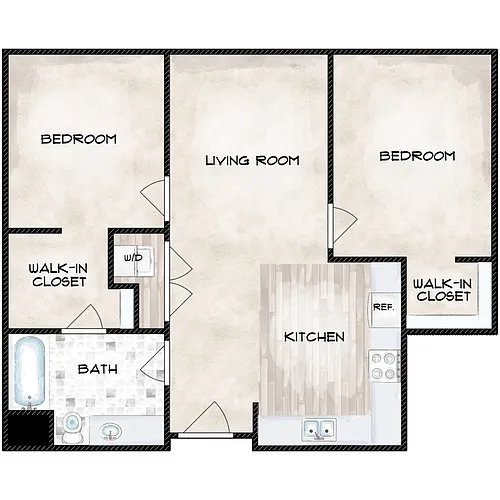 Floor plan B1