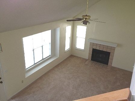 Living Area with Fireplace