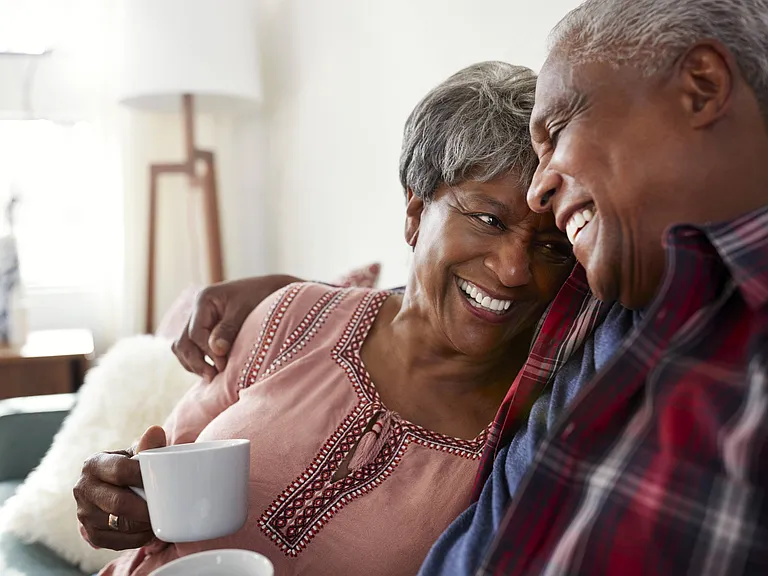 Couple Enjoying Coffee