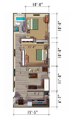Floor plan B1