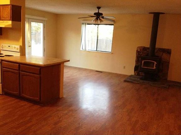 Living Room With Wood Bur