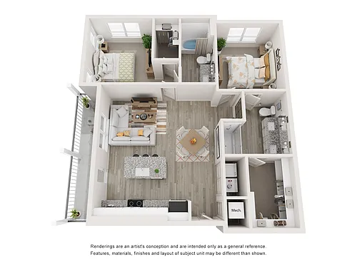 Floor plan B2