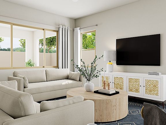 Echo Plan 4508 Great Room Rendering