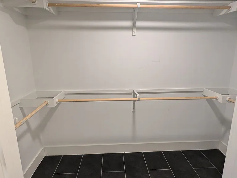 Large walk-in closet