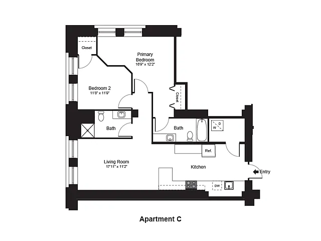 Floor plan Christiana