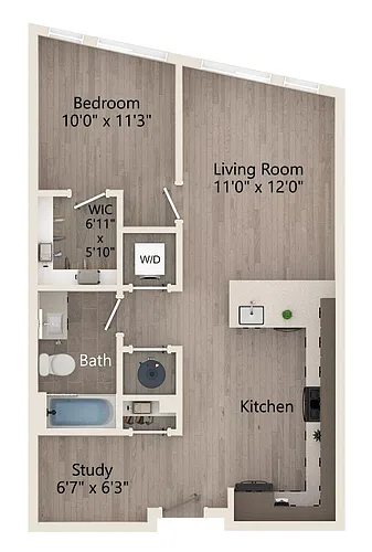 Floor plan Platform | A + Den