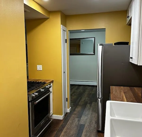 View of kitchen from the other side.