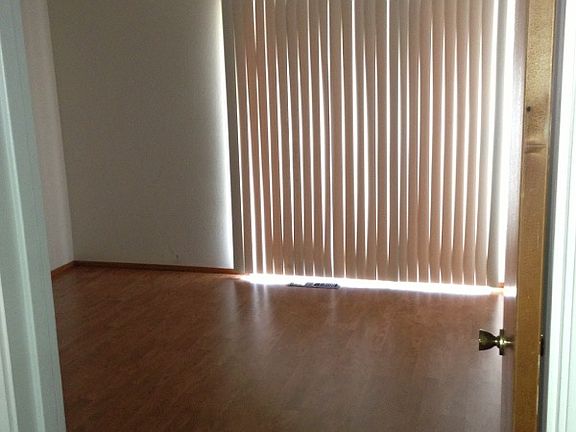 Bedroom with slider to patio