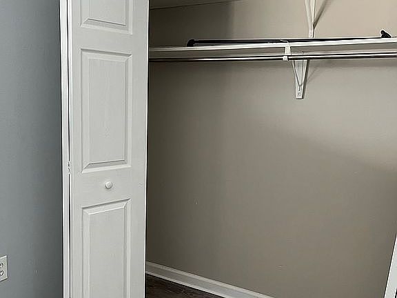 Guest bedroom large closet