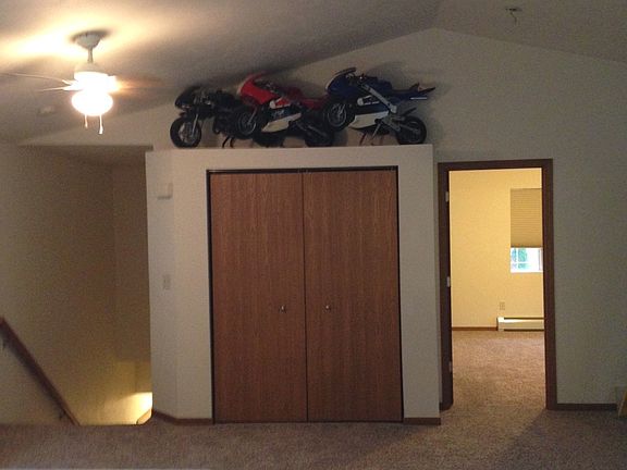 Liv Rm Shelf above Closet