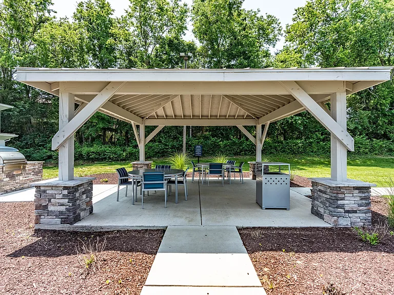 Pavilion and Grilling Stations