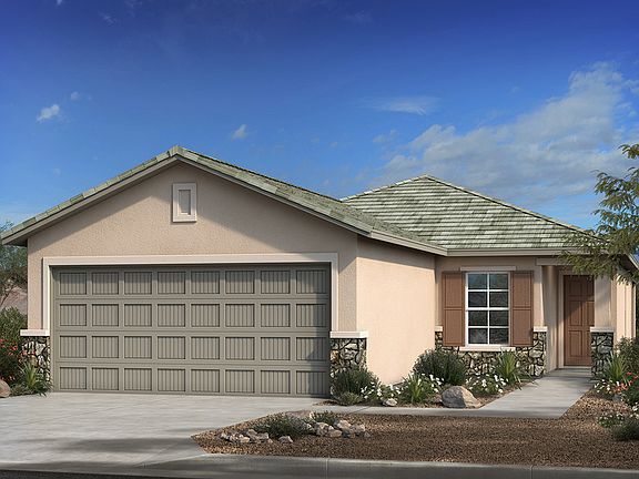Exterior C with stone