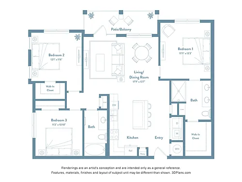 Floor plan C1