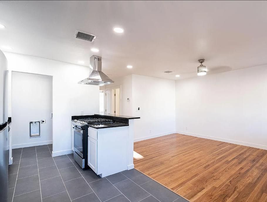 Separate space for laundry area inside the house