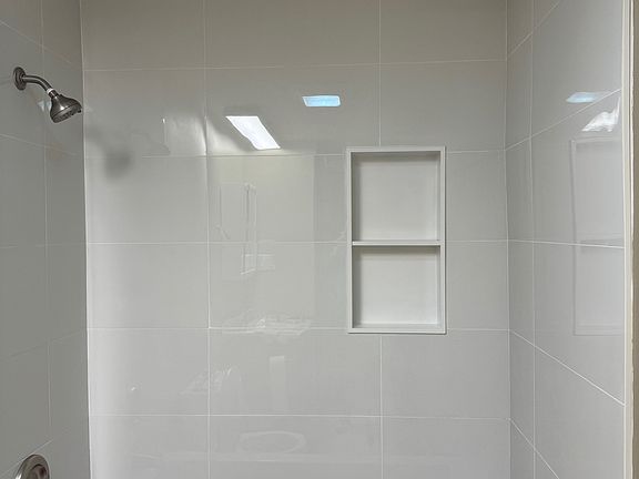 New tile shower