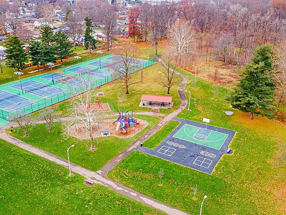 tennis courts and playground right in your backyard
