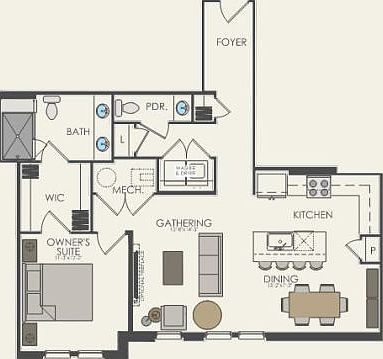 First Floor 1 br 1 ba