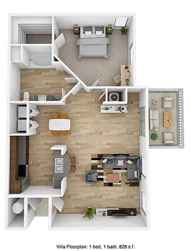 Floor plan Villa
