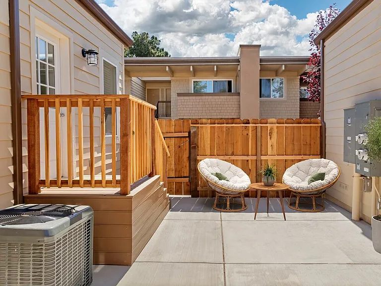 Freestanding Home with a spacious private patio