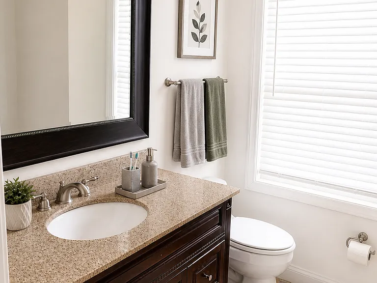 Upstairs bathroom