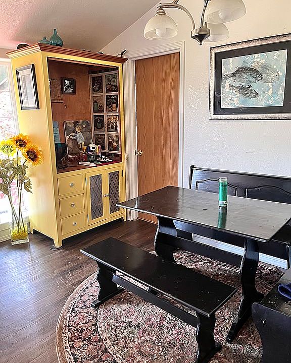 Coffee bar and dining area