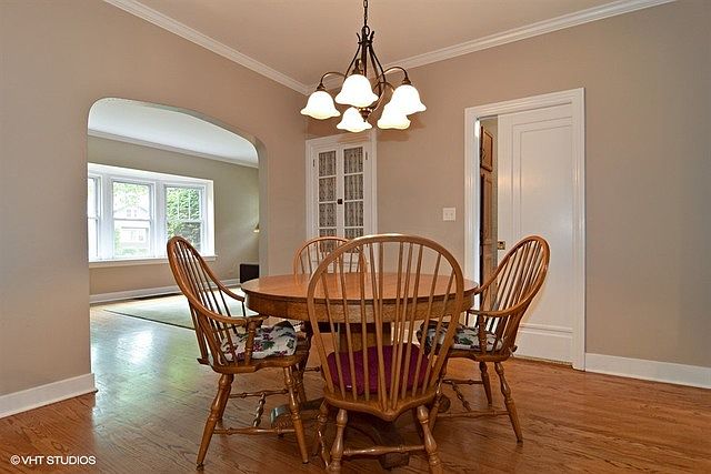 Oak dining room set