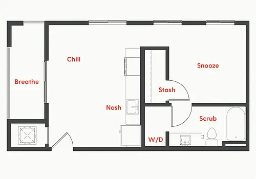 Floor plan S1c