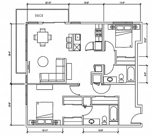 Floor plan B3