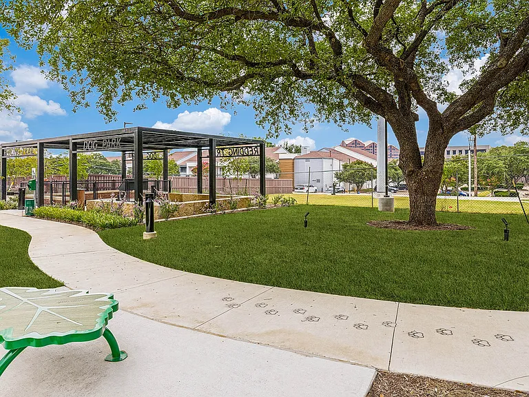 Open green space