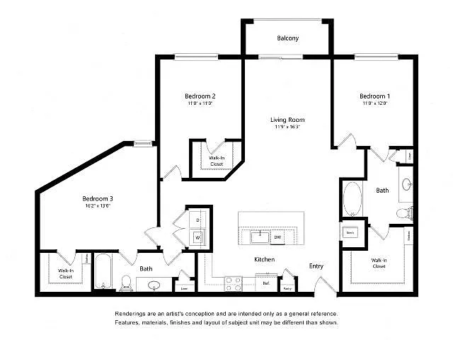 Floor plan C3