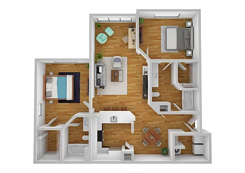 Floor plan B2