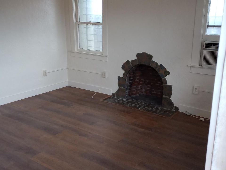 Living room with new floors