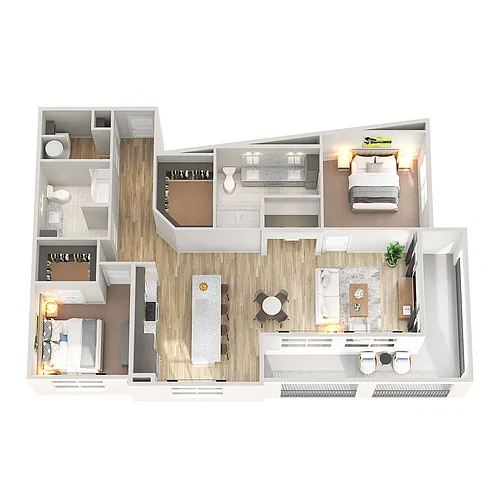 Floor plan B8