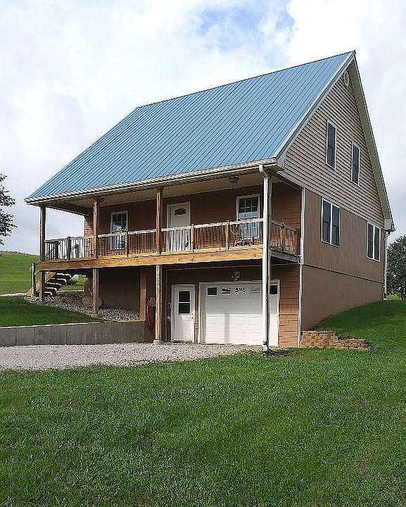 Recently painted foundation.