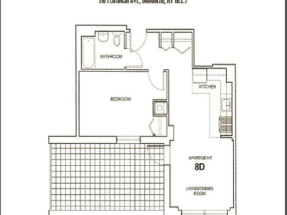 2nd image of 510 Flatbush Ave APT 8D
