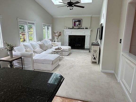 Family room off the kitchen