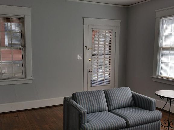 Front entry into living room