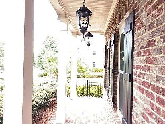 Under deck front of house