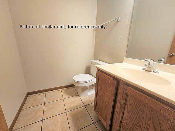 Half bath located on first floor