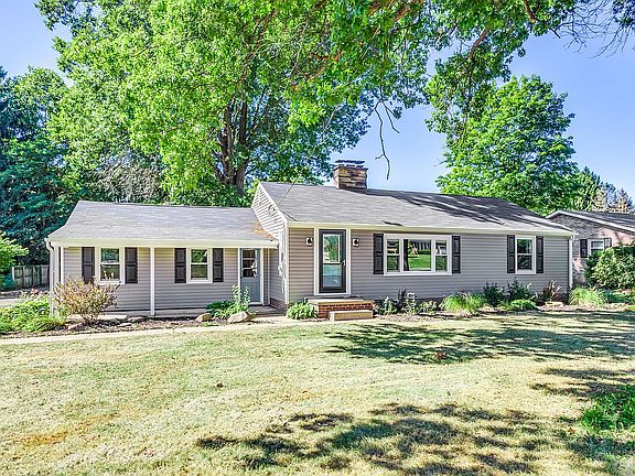 Large front yard