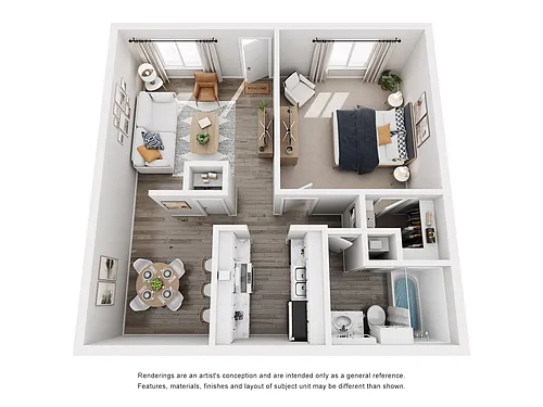 Floor plan Flatiron