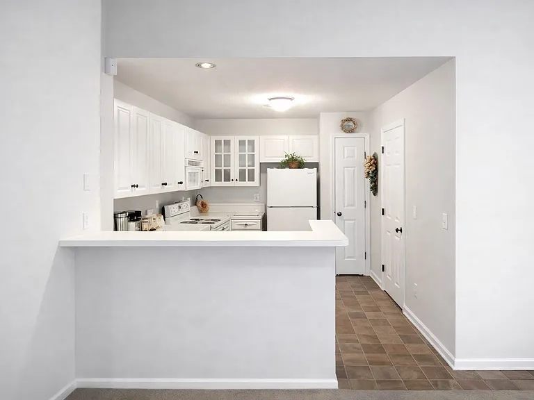 One view of the kitchen